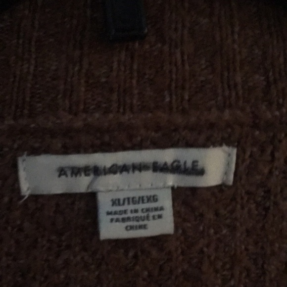 American Eagle Outfitters sweater rust brown XL - Picture 2 of 3